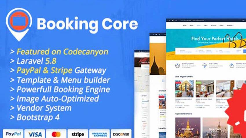 Ücretsiz PHP Emlak Scripti – Booking Core